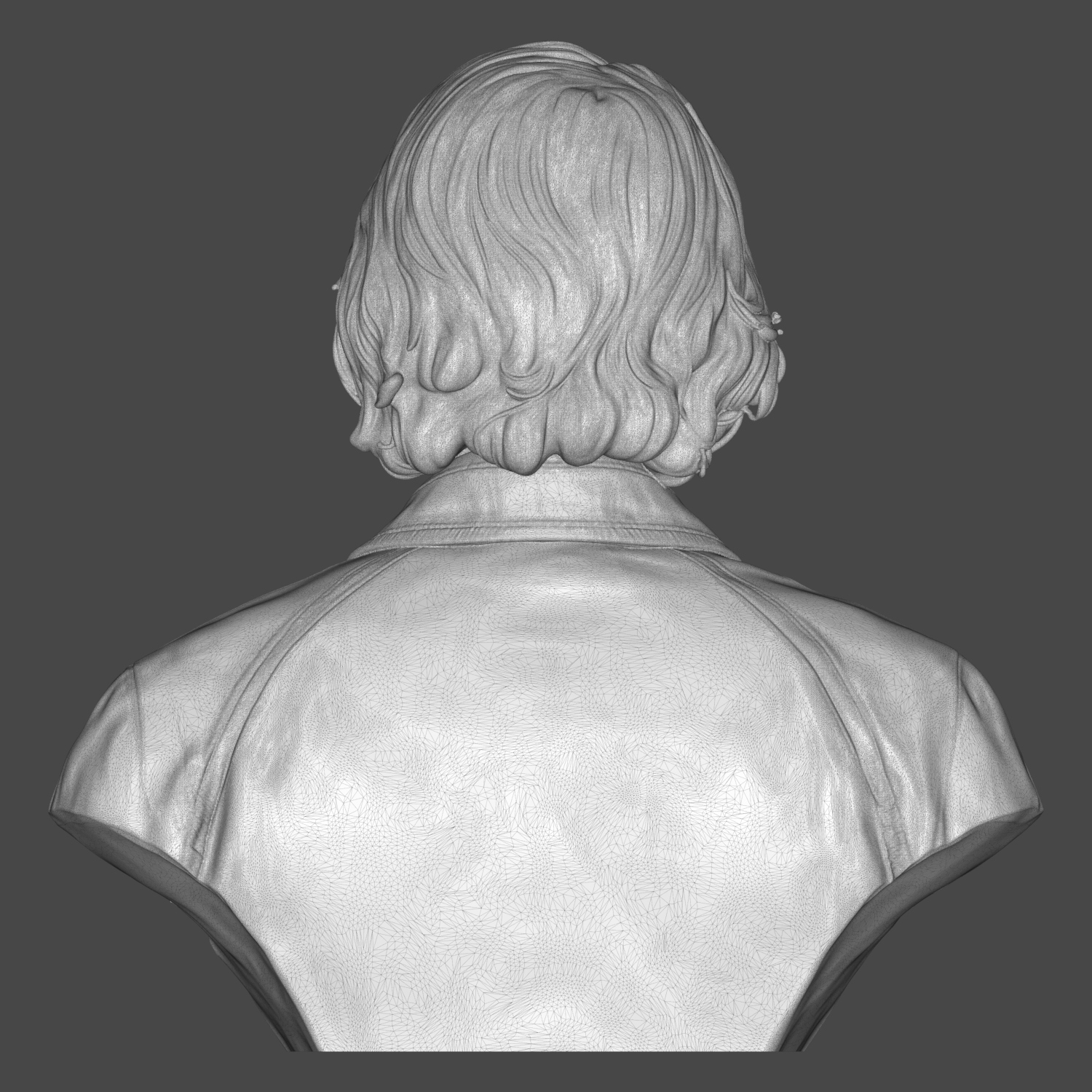 Arthur Fleck Joker 3D Printable Bust 3D Model