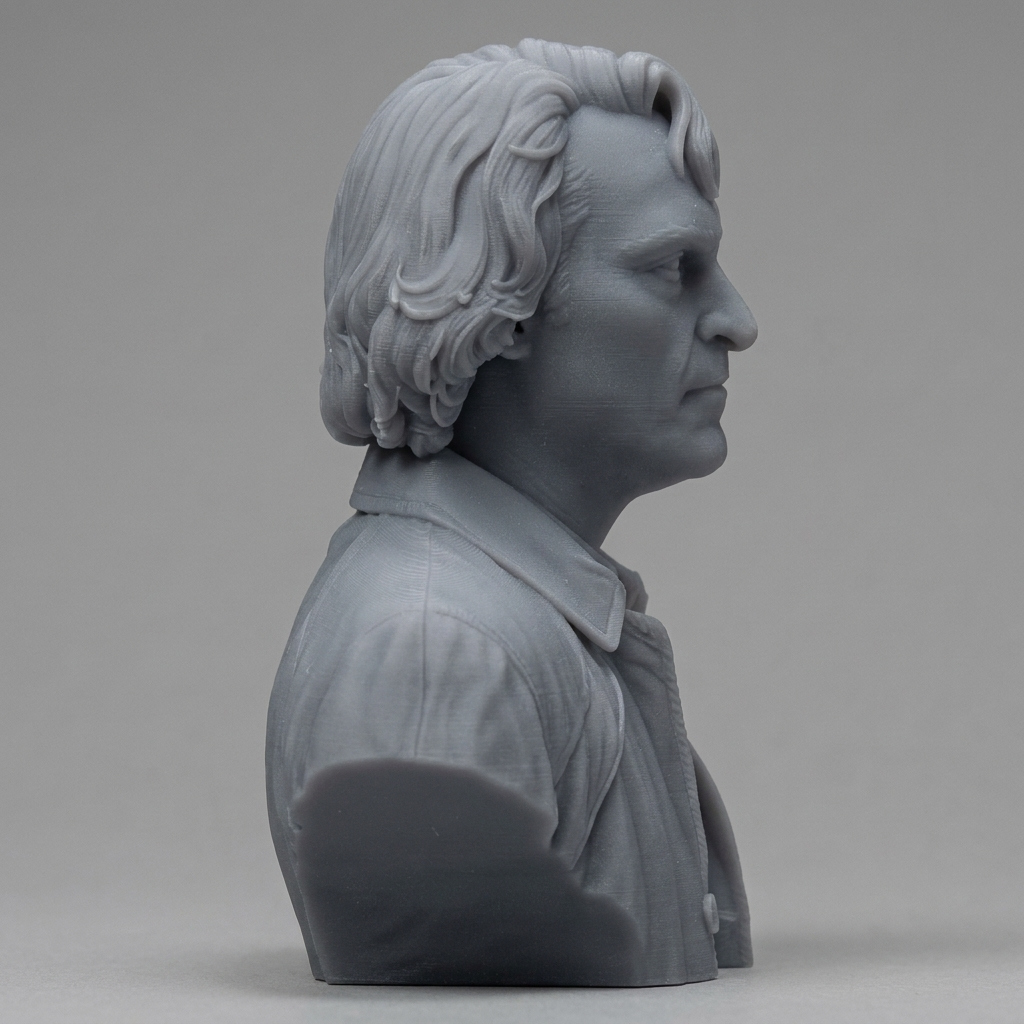 Arthur Fleck Joker 3D Printable Bust 3D Model