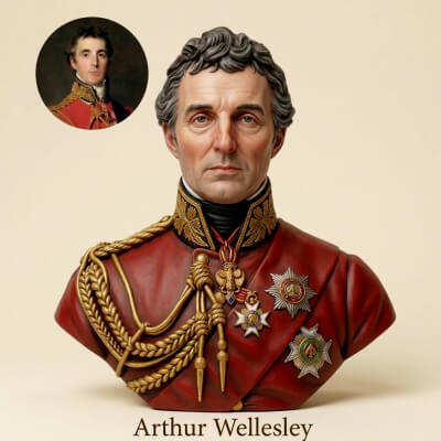 Arthur Wellesley 3D Printable Bust