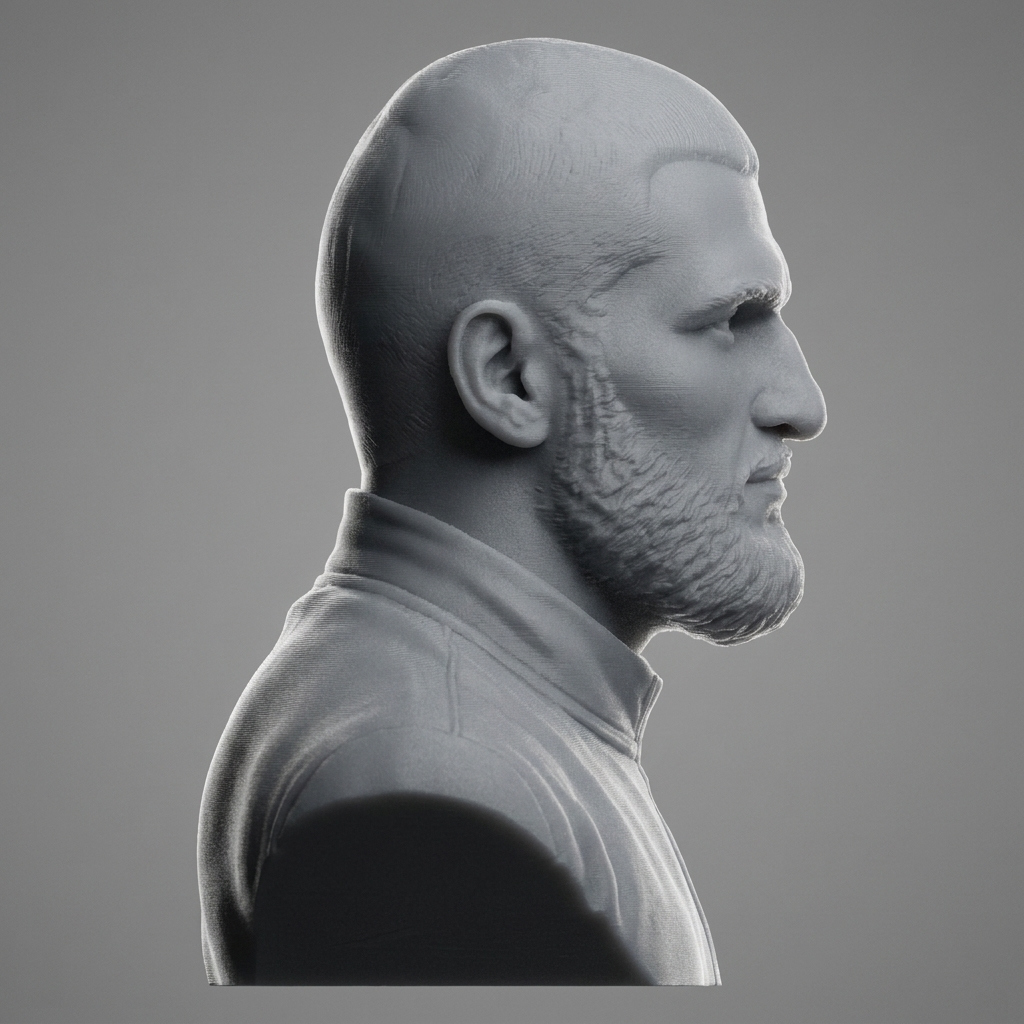 Artur Beterbiev 3D Printable Bust 3D Model