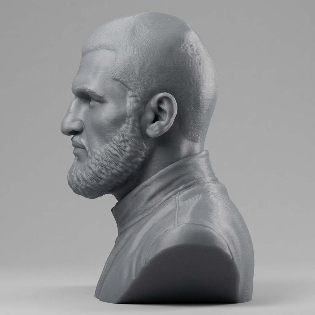 Artur Beterbiev 3D Printable Bust 3D Model