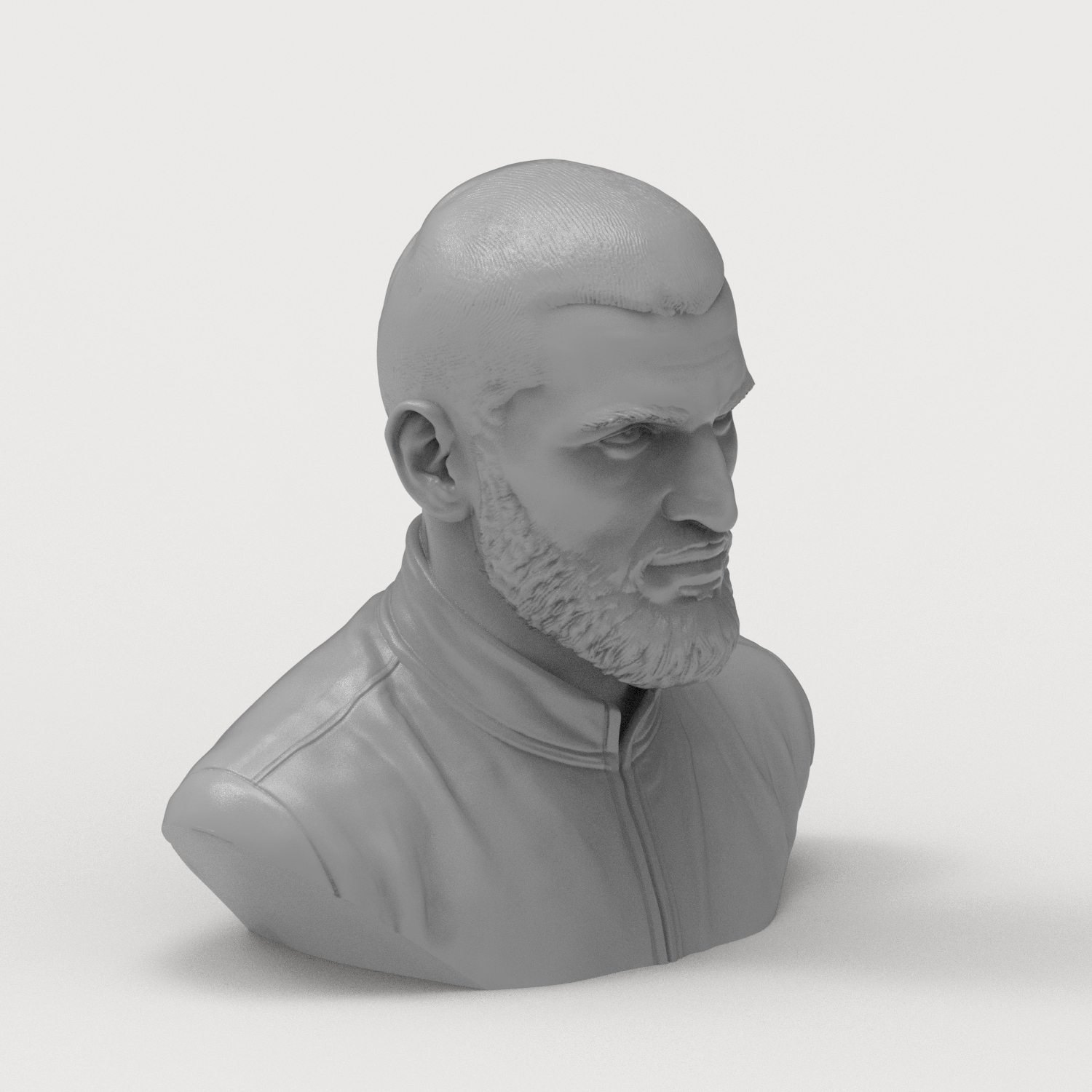 Artur Beterbiev 3D Printable Bust 3D Model