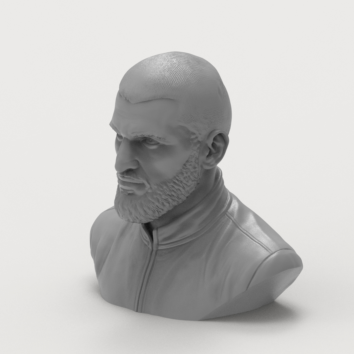 Artur Beterbiev 3D Printable Bust 3D Model