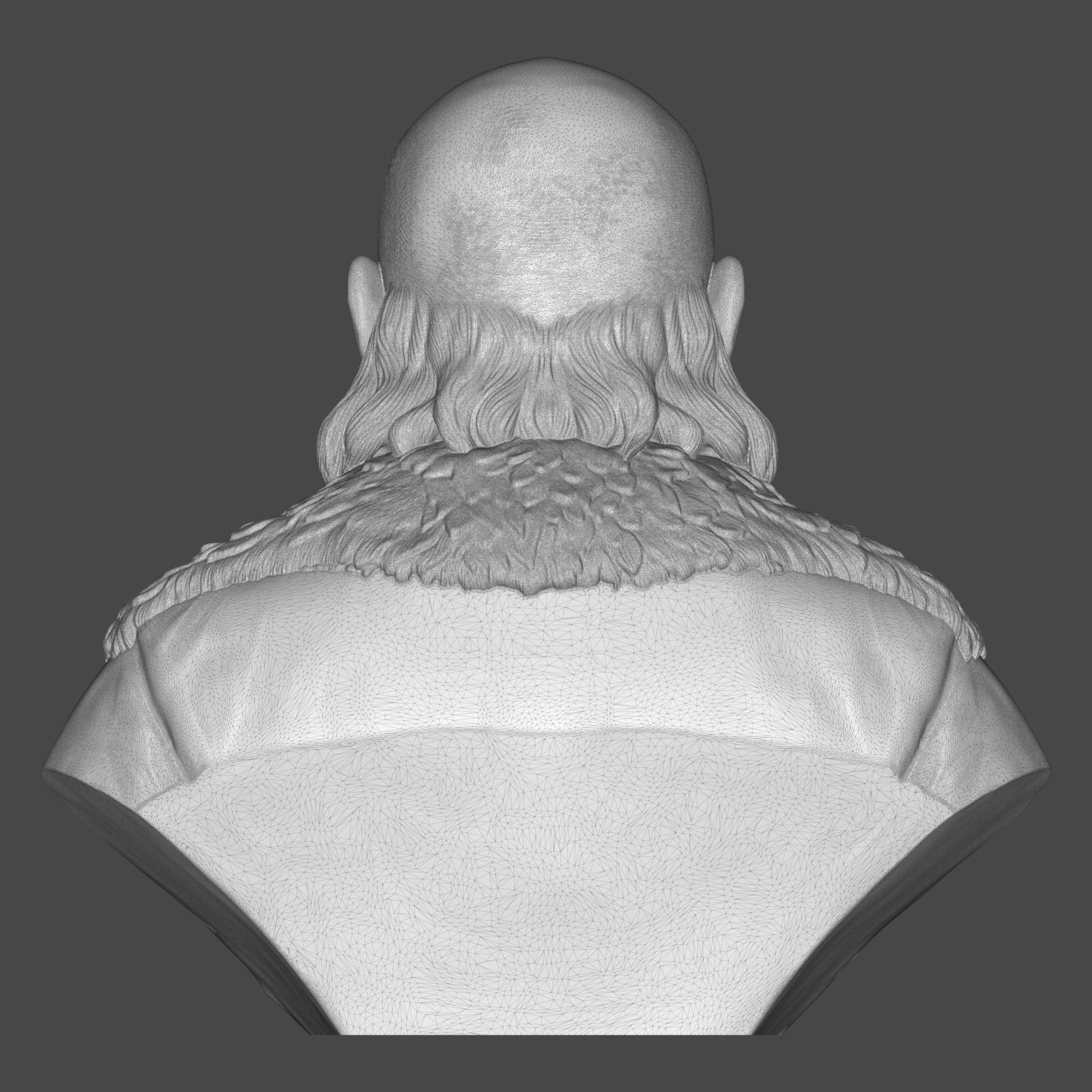 Attila the Hun 3D Printable Bust 3D Model