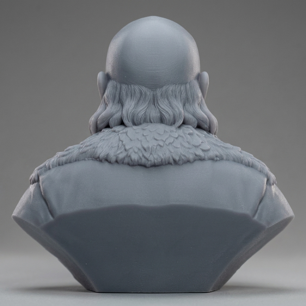 Attila the Hun 3D Printable Bust 3D Model