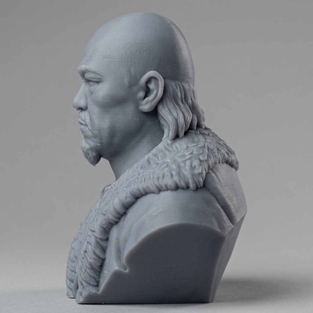 Attila the Hun 3D Printable Bust 3D Model