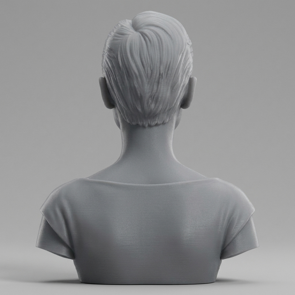Audrey Hepburn 3D Printable Bust 3D Model