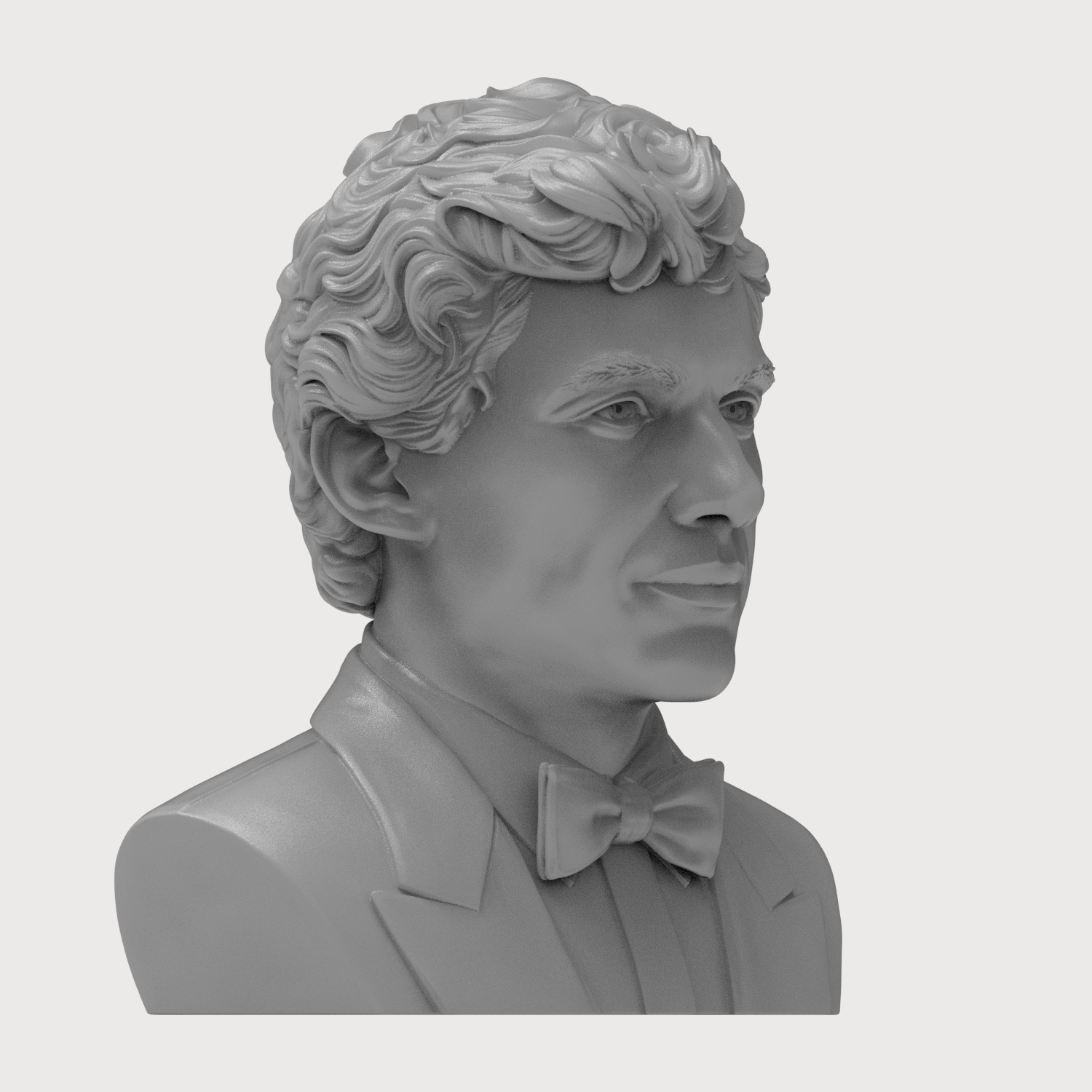 Ayrton Senna 3D Printable Bust 3D Model