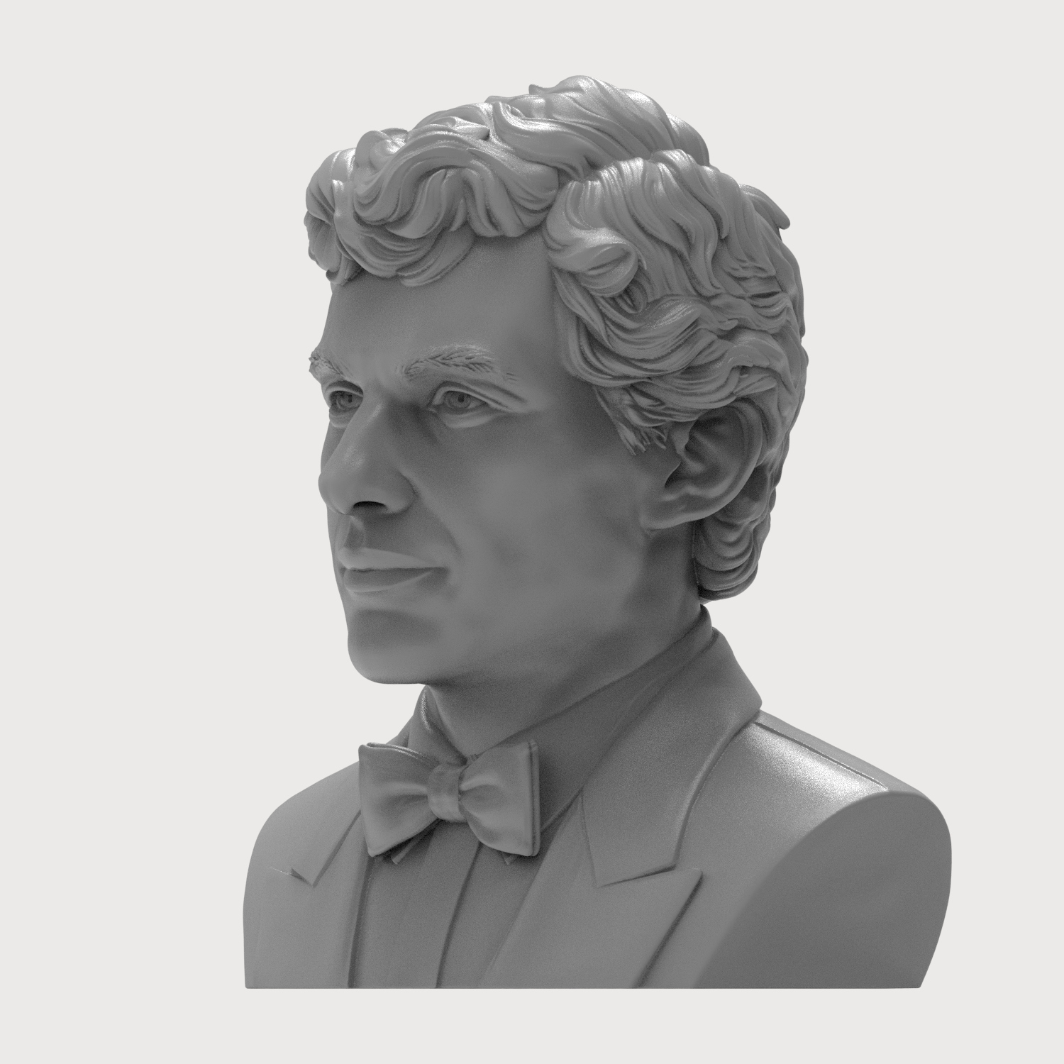 Ayrton Senna 3D Printable Bust 3D Model