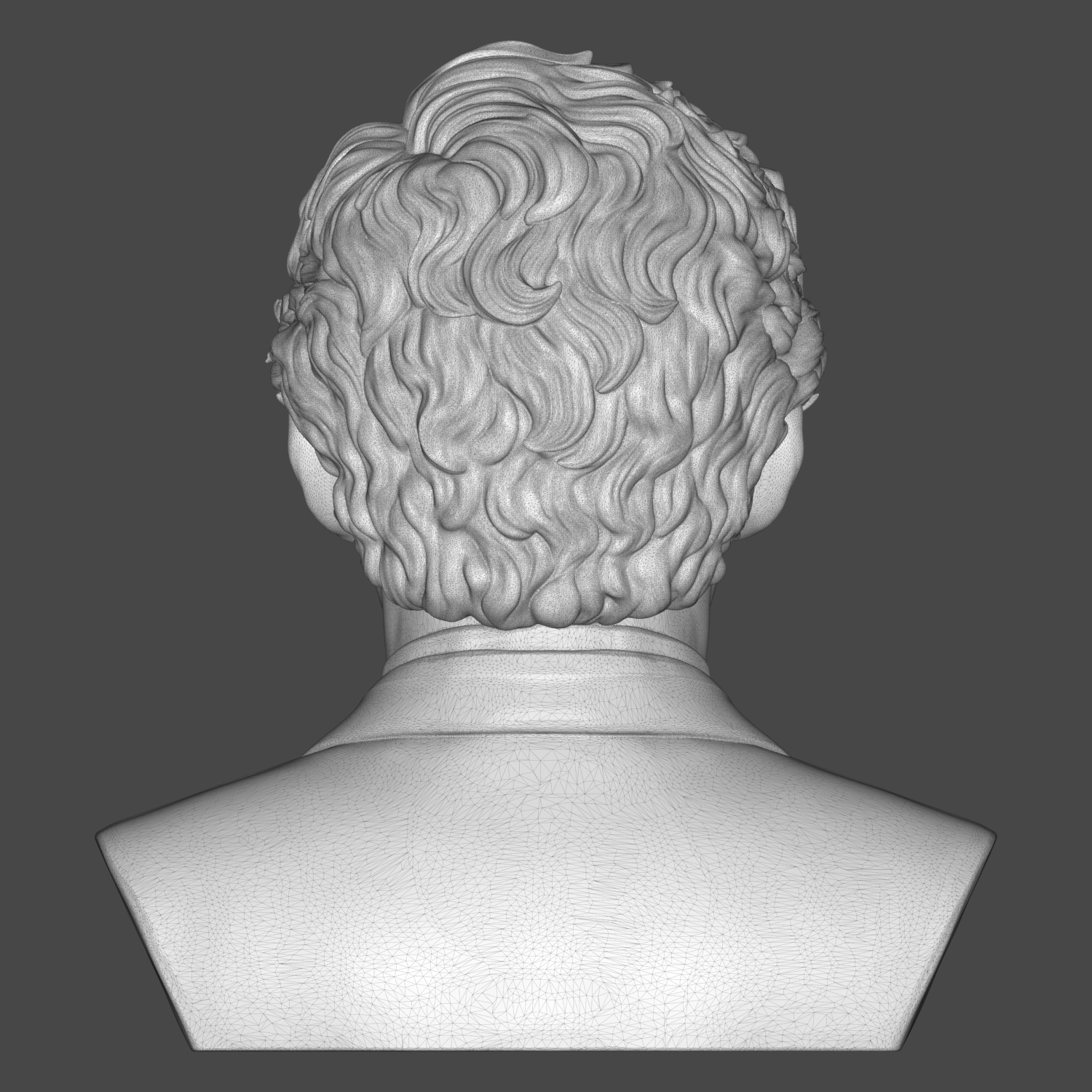 Ayrton Senna 3D Printable Bust 3D Model