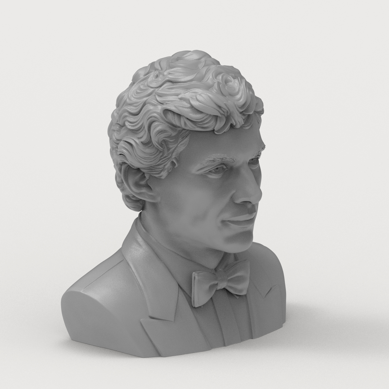 Ayrton Senna 3D Printable Bust 3D Model