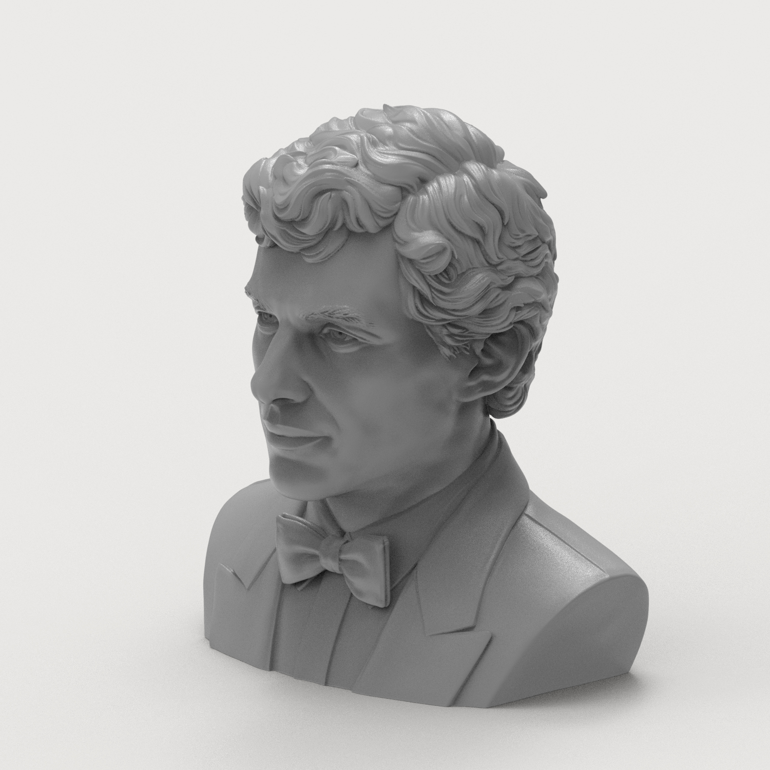 Ayrton Senna 3D Printable Bust 3D Model