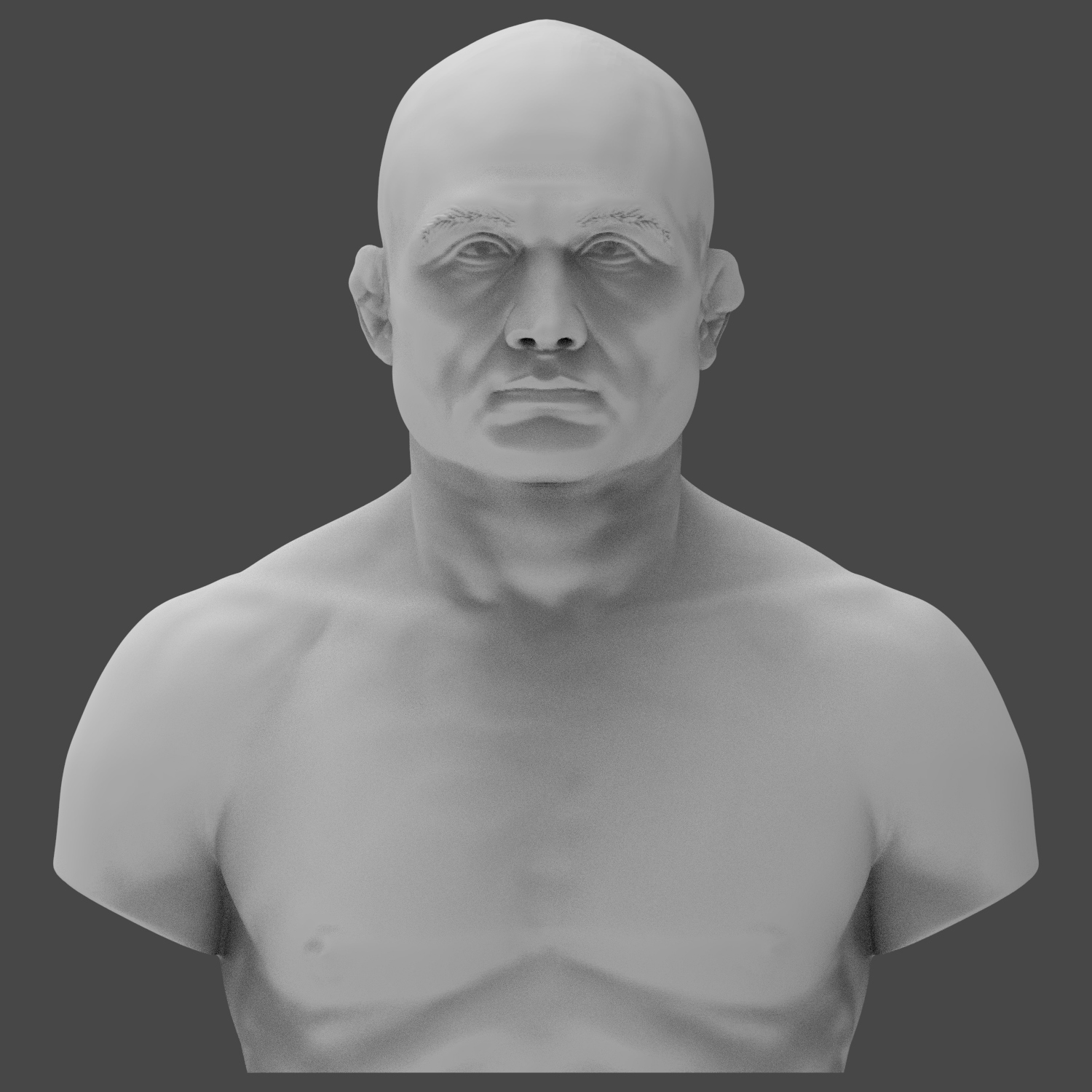 B.J. Penn UFC Champion 3D Printable Bust 3D Model