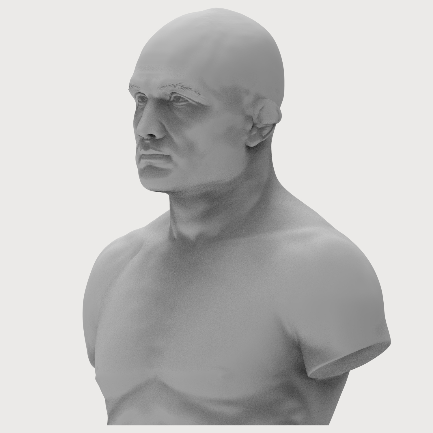 B.J. Penn UFC Champion 3D Printable Bust 3D Model