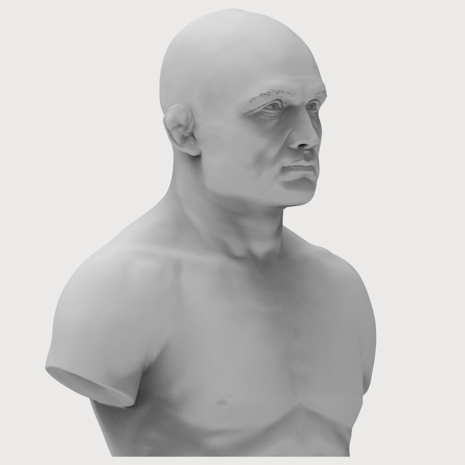 B.J. Penn UFC Champion 3D Printable Bust 3D Model