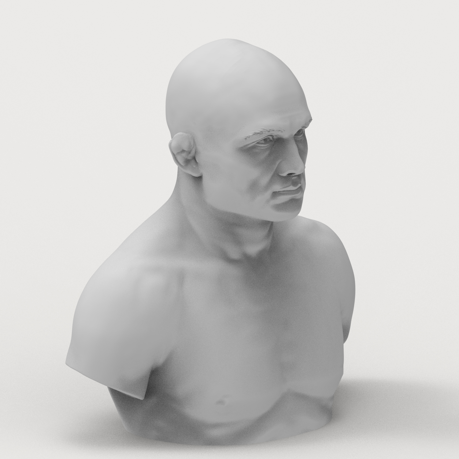 B.J. Penn UFC Champion 3D Printable Bust 3D Model