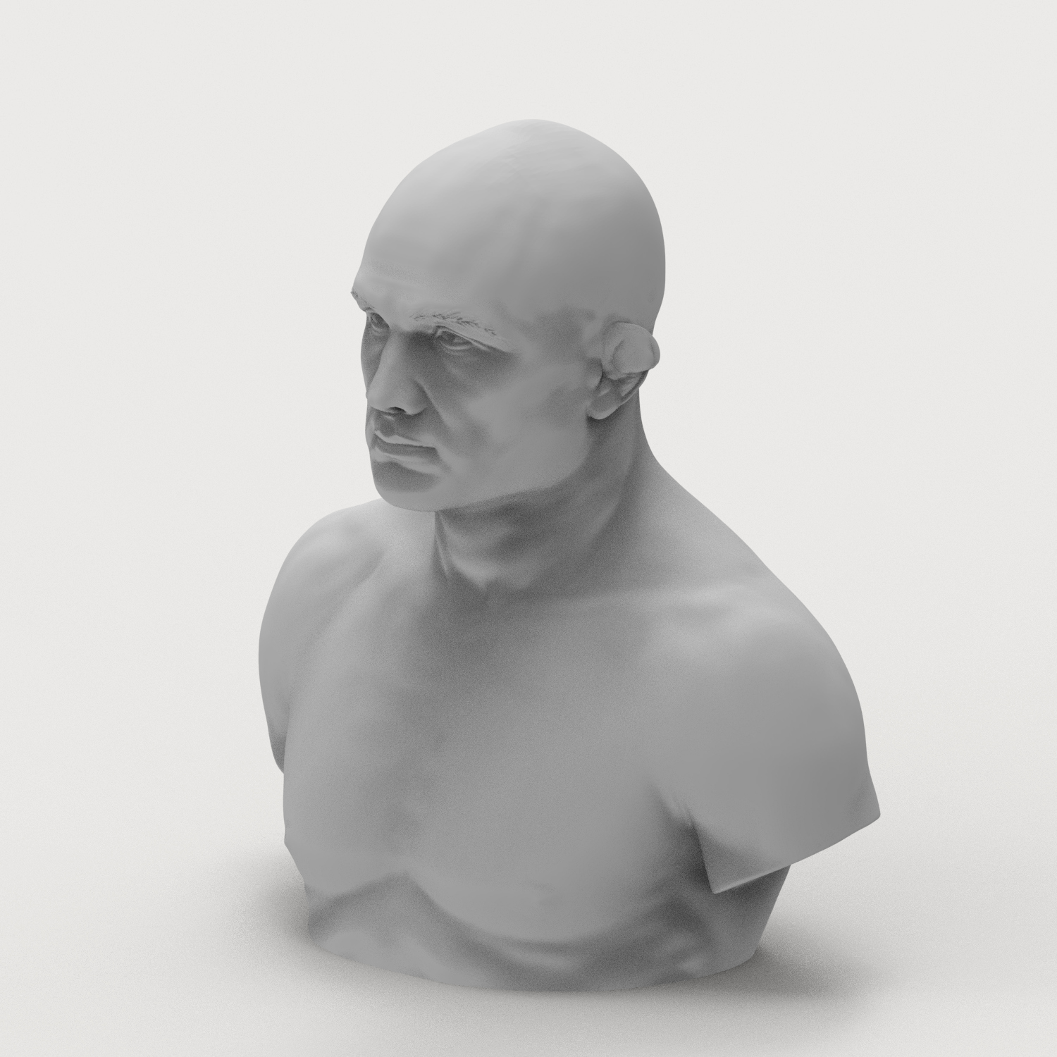 B.J. Penn UFC Champion 3D Printable Bust 3D Model