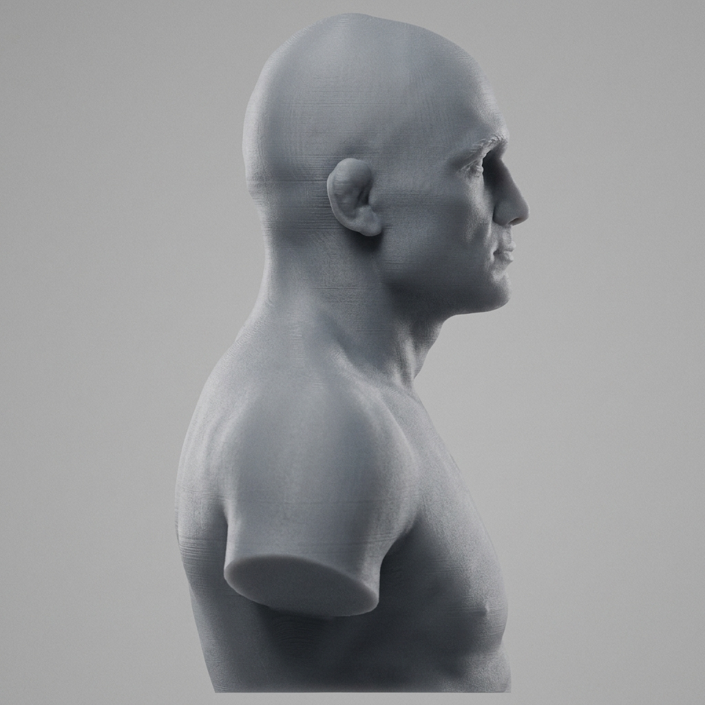 B.J. Penn UFC Champion 3D Printable Bust 3D Model