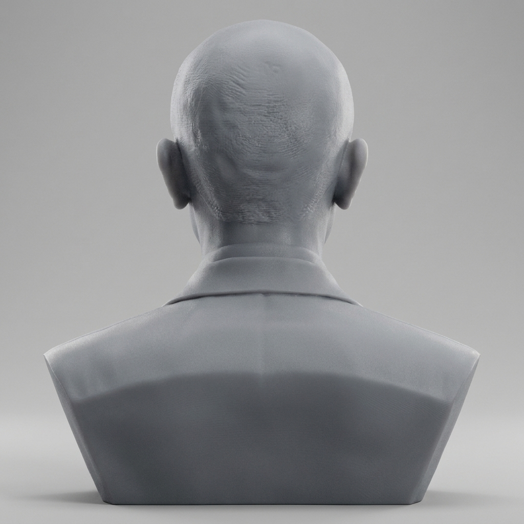 Barack Obama Bust 3D Model