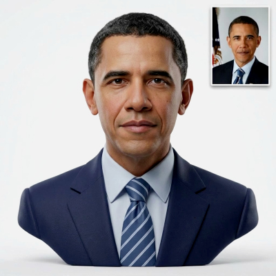 Barack Obama Bust