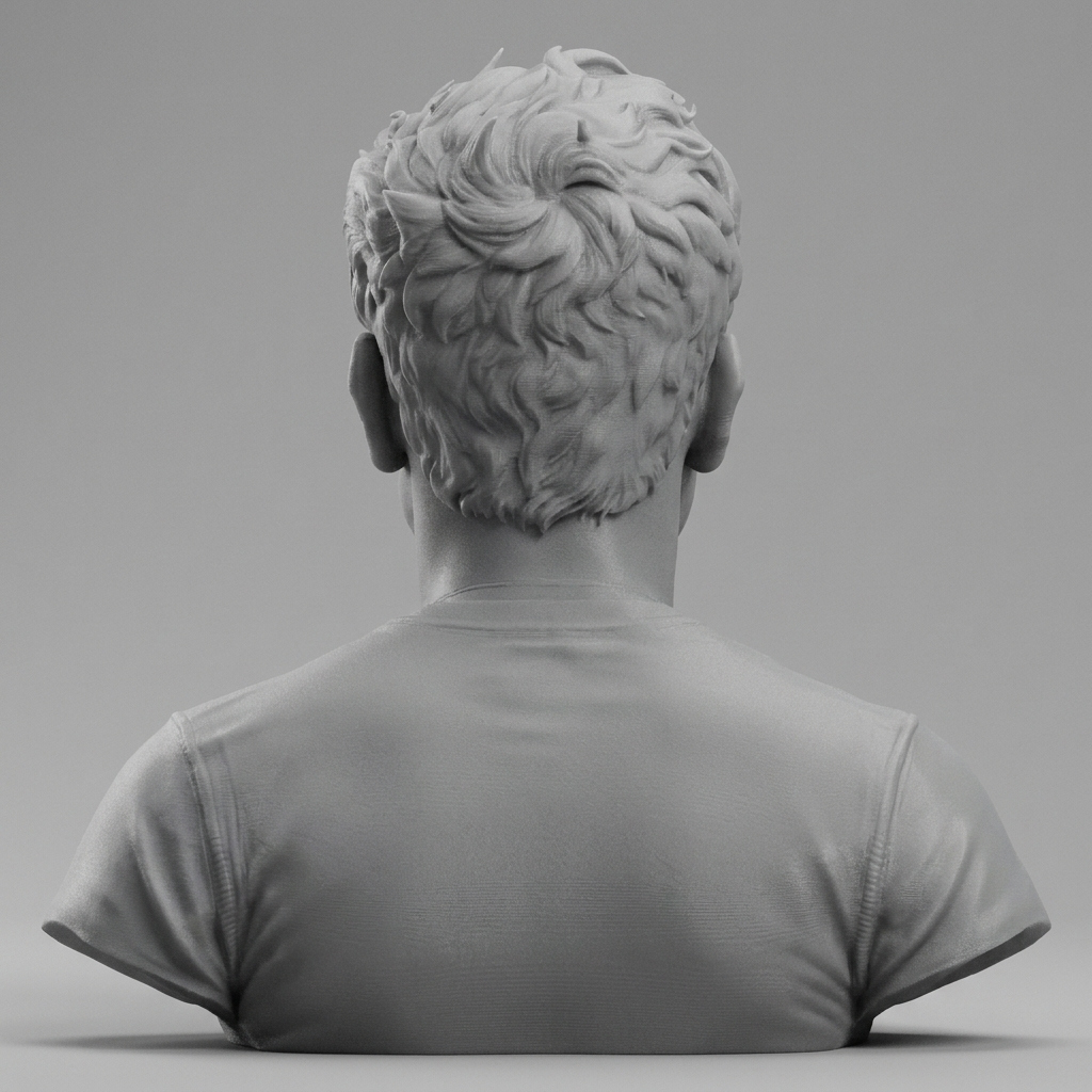 Barry Keoghan Actor Portrait Bust 3D Model