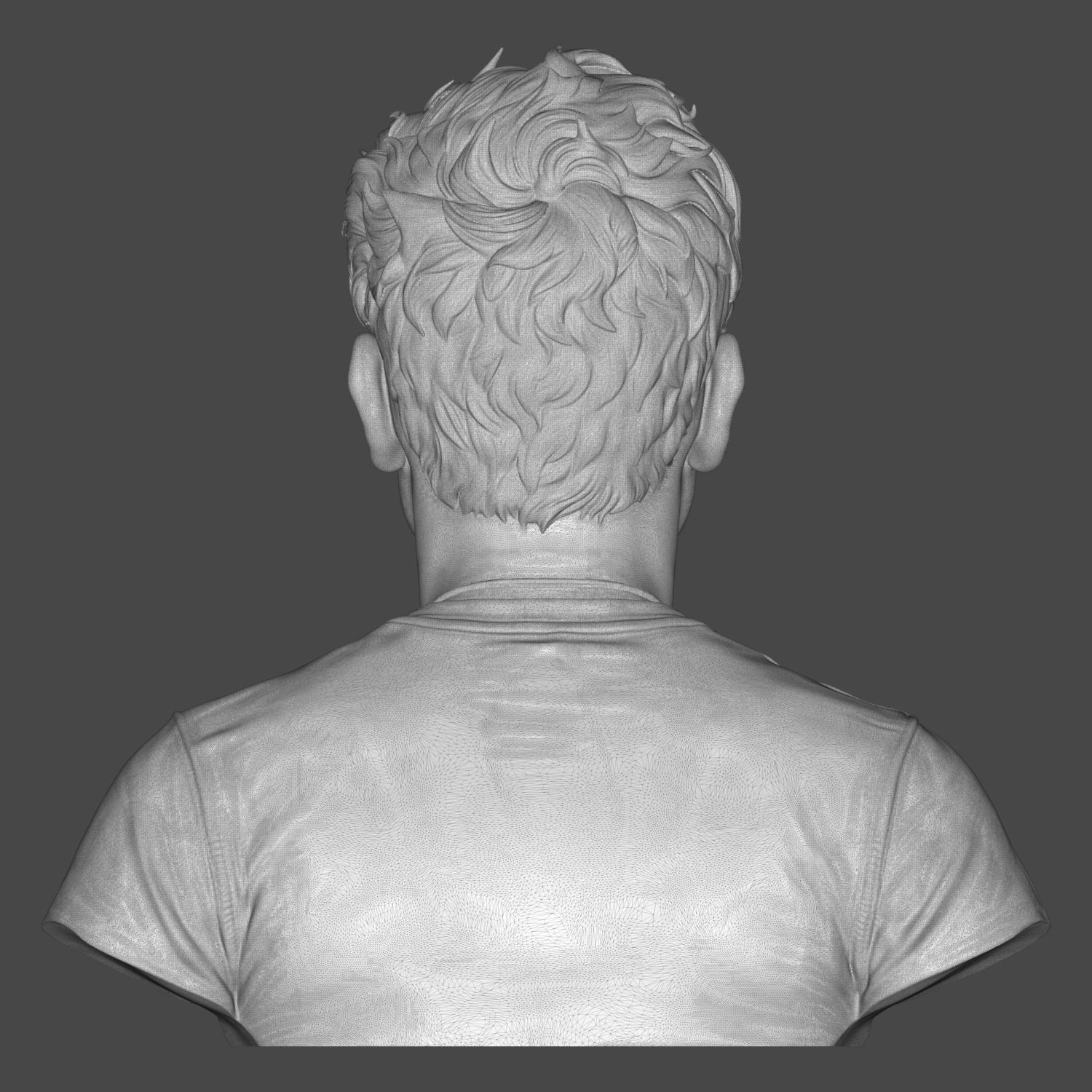 Barry Keoghan Actor Portrait Bust 3D Model