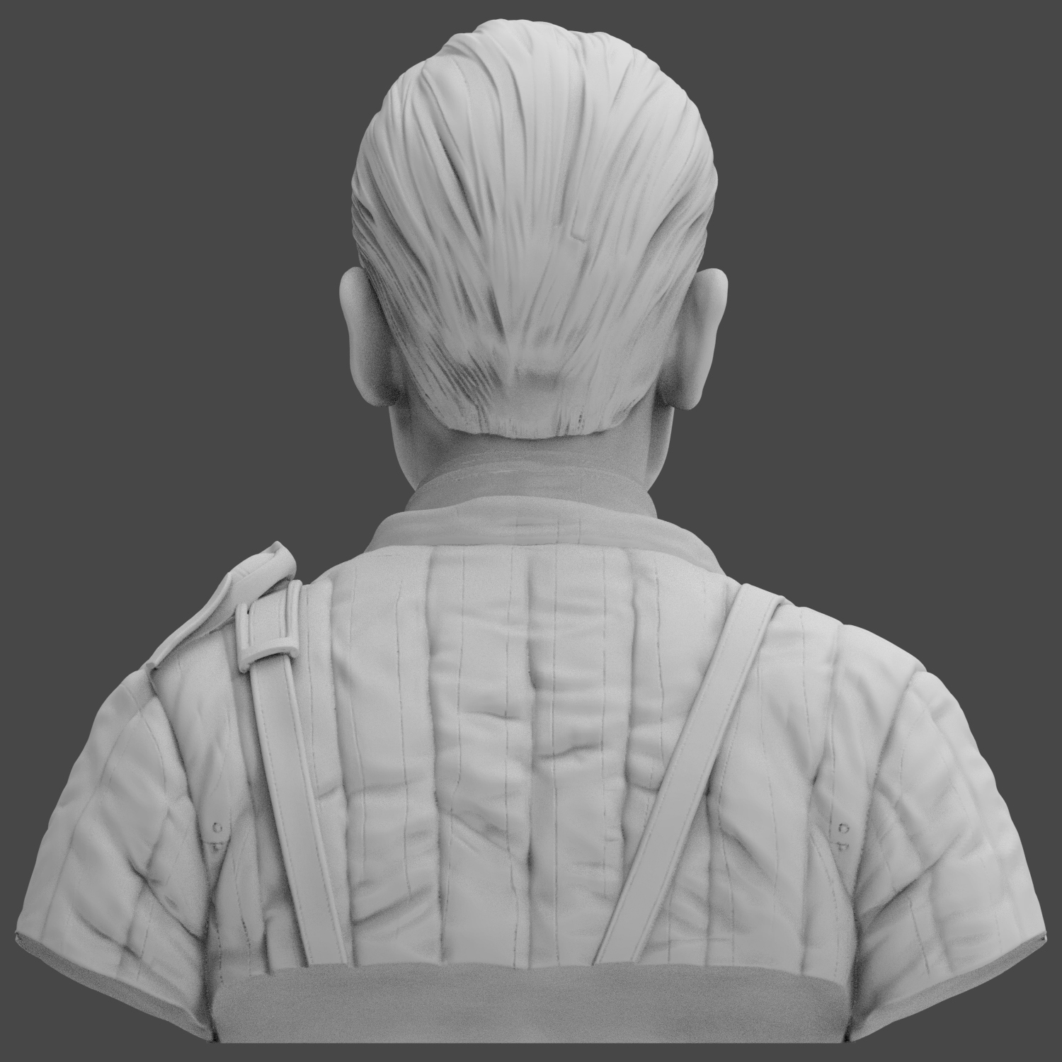 Bauyrjan Momyshuly 3D Printable Bust 3D Model