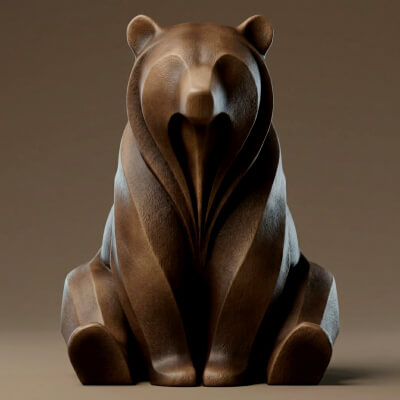 Bear 3D Print Model