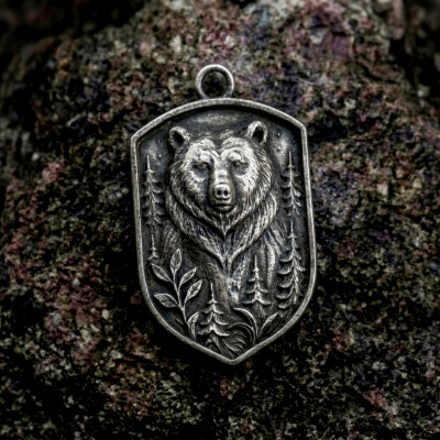 Bear "Forest Guardian Pendant"