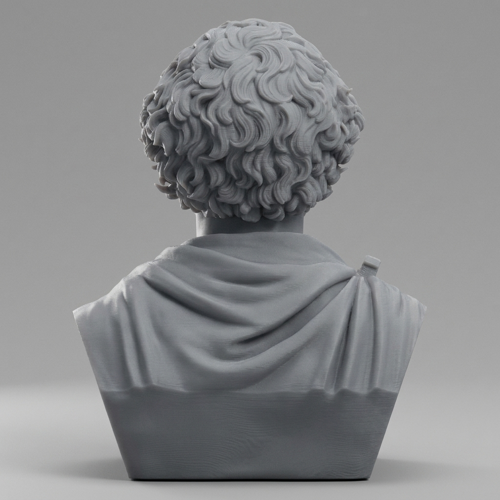 Belisarius Byzantine 3d Printable Bust 3D Model