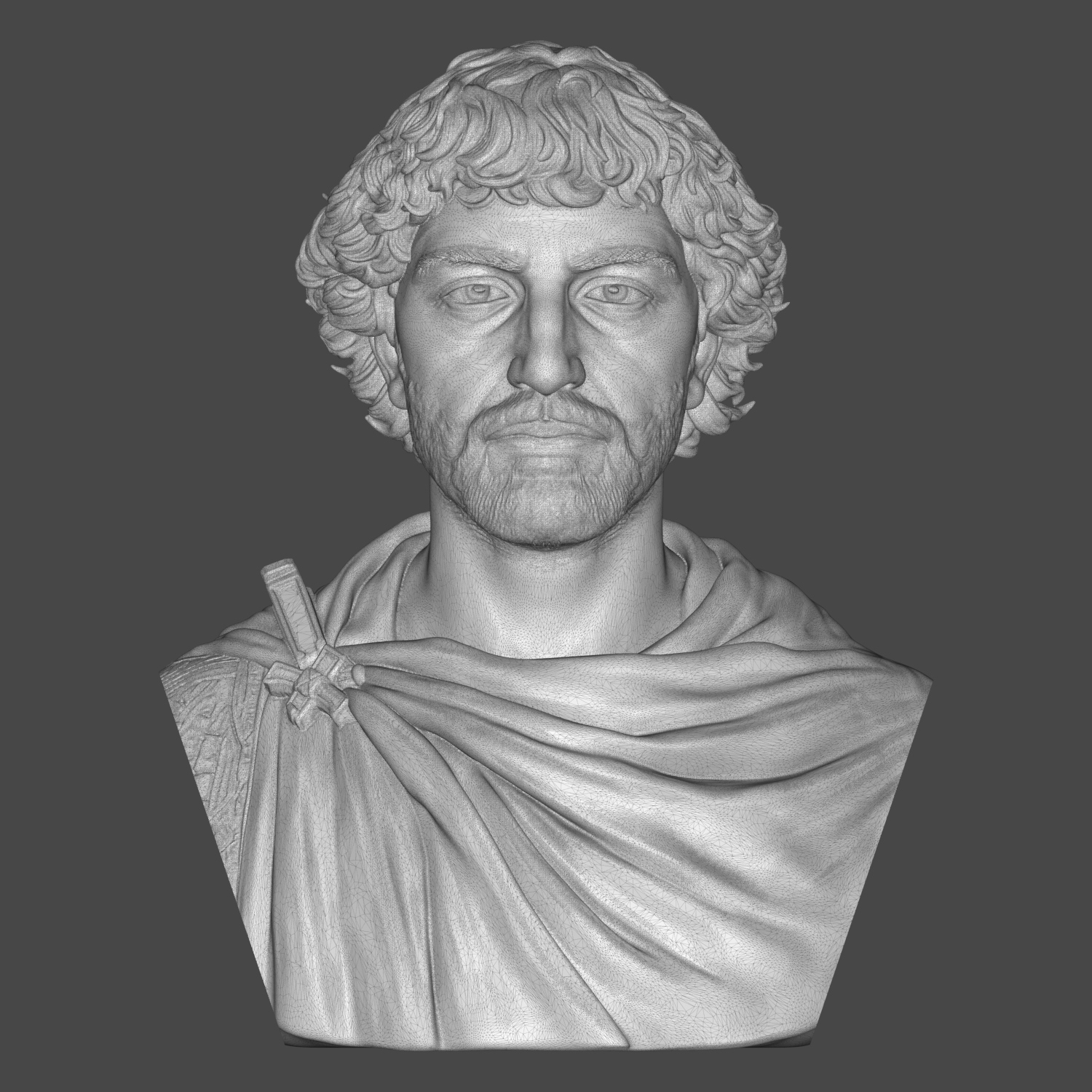 Belisarius Byzantine 3d Printable Bust 3D Model