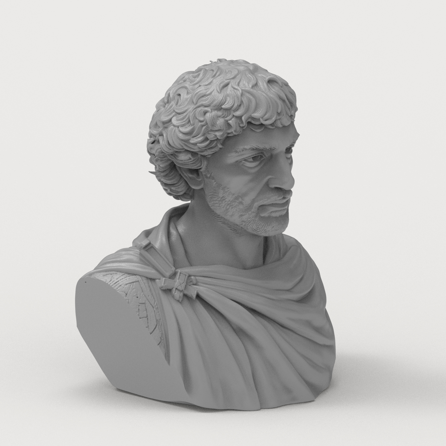Belisarius Byzantine 3d Printable Bust 3D Model