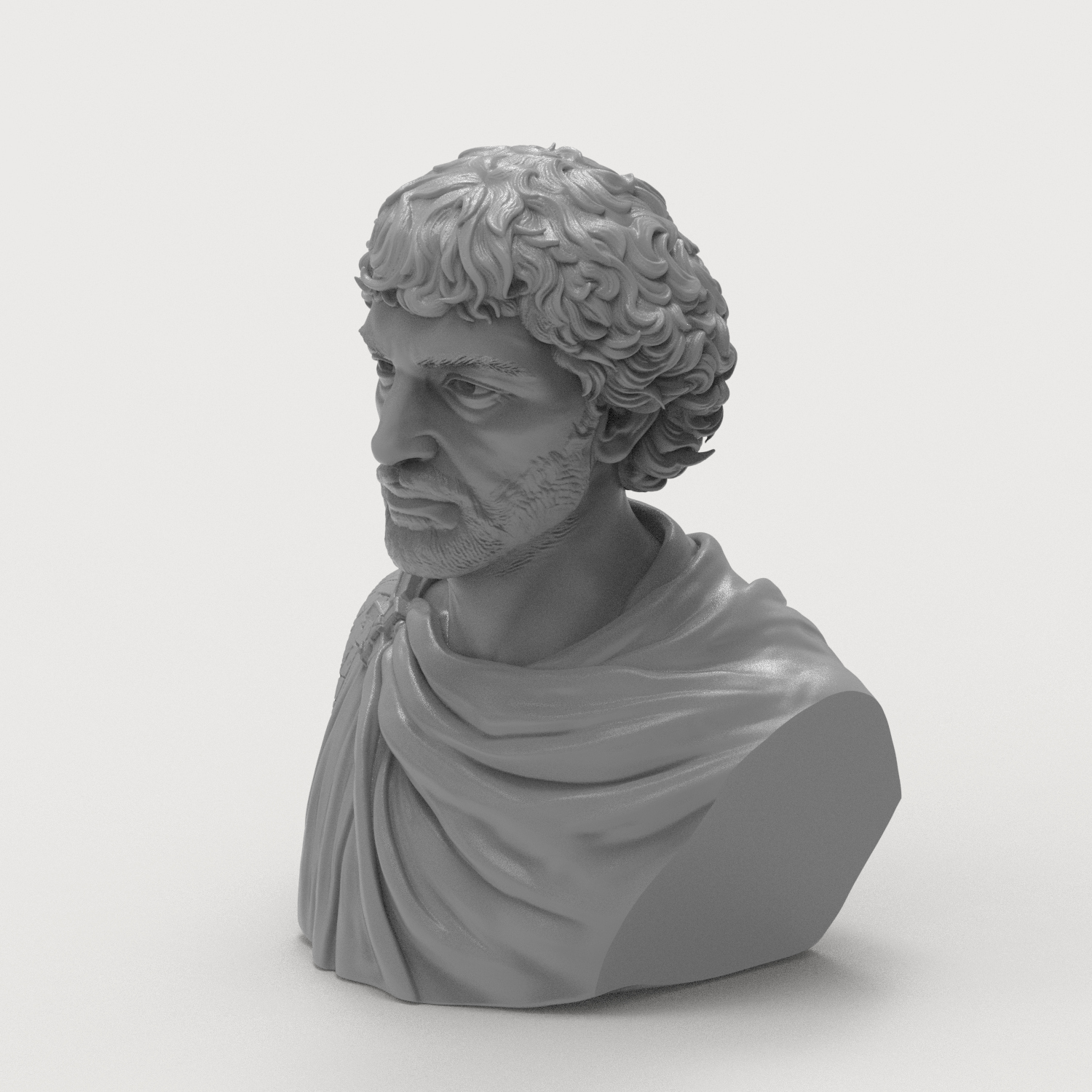 Belisarius Byzantine 3d Printable Bust 3D Model