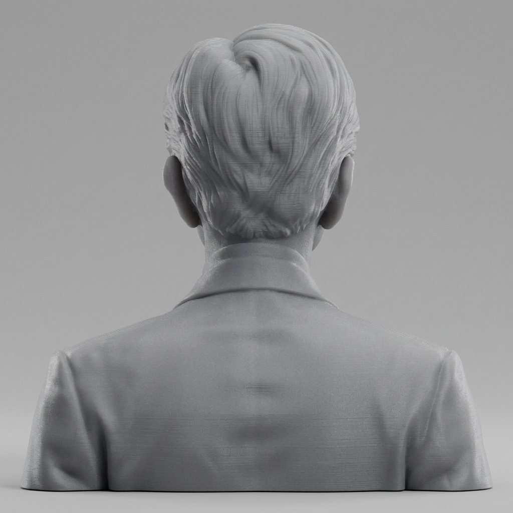 Bernard Arnault Bust 3D Printable 3D Model