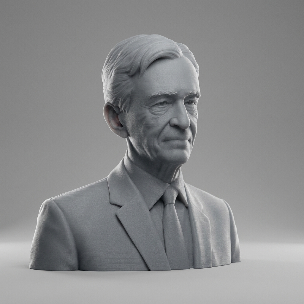 Bernard Arnault Bust 3D Printable 3D Model