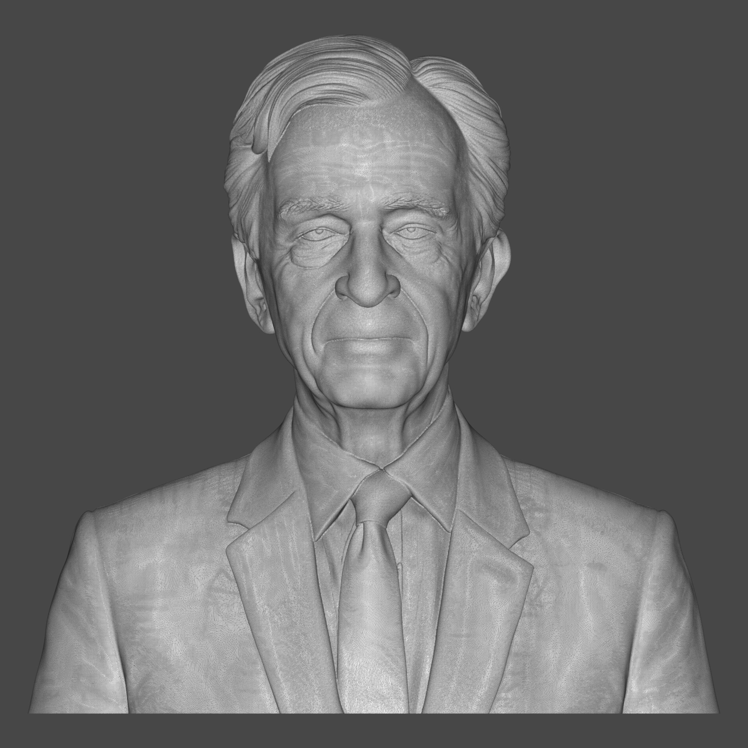 Bernard Arnault Bust 3D Printable 3D Model