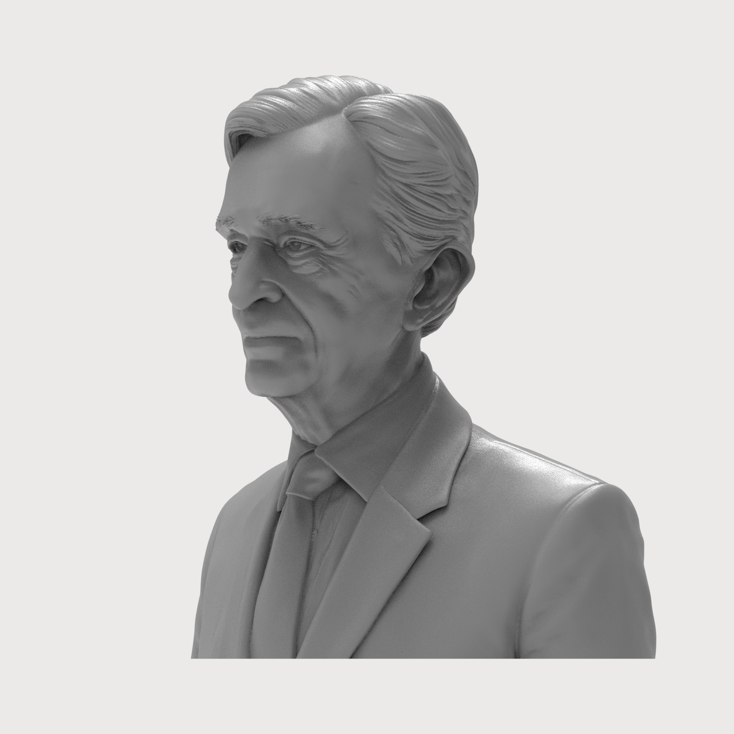 Bernard Arnault Bust 3D Printable 3D Model