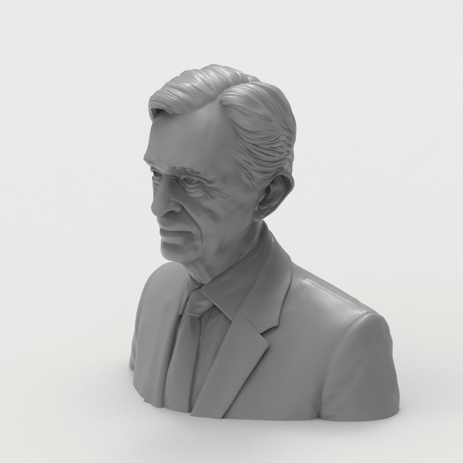 Bernard Arnault Bust 3D Printable 3D Model