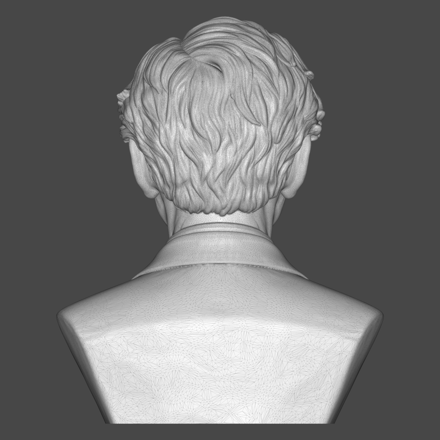 Bertrand Russell 3D Printable Bust 3D Model