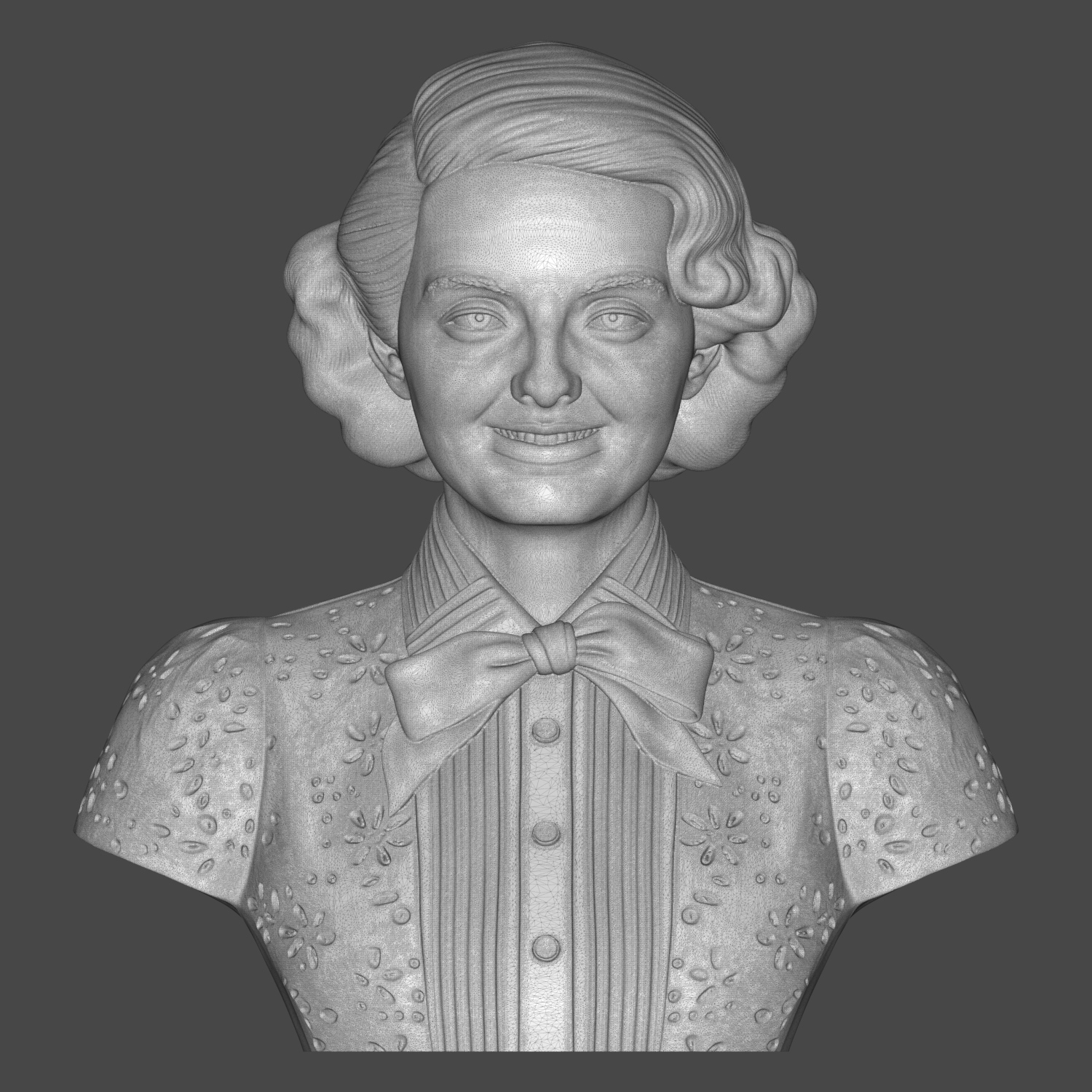 Bette Davis Bust 3D Printable 3D Model