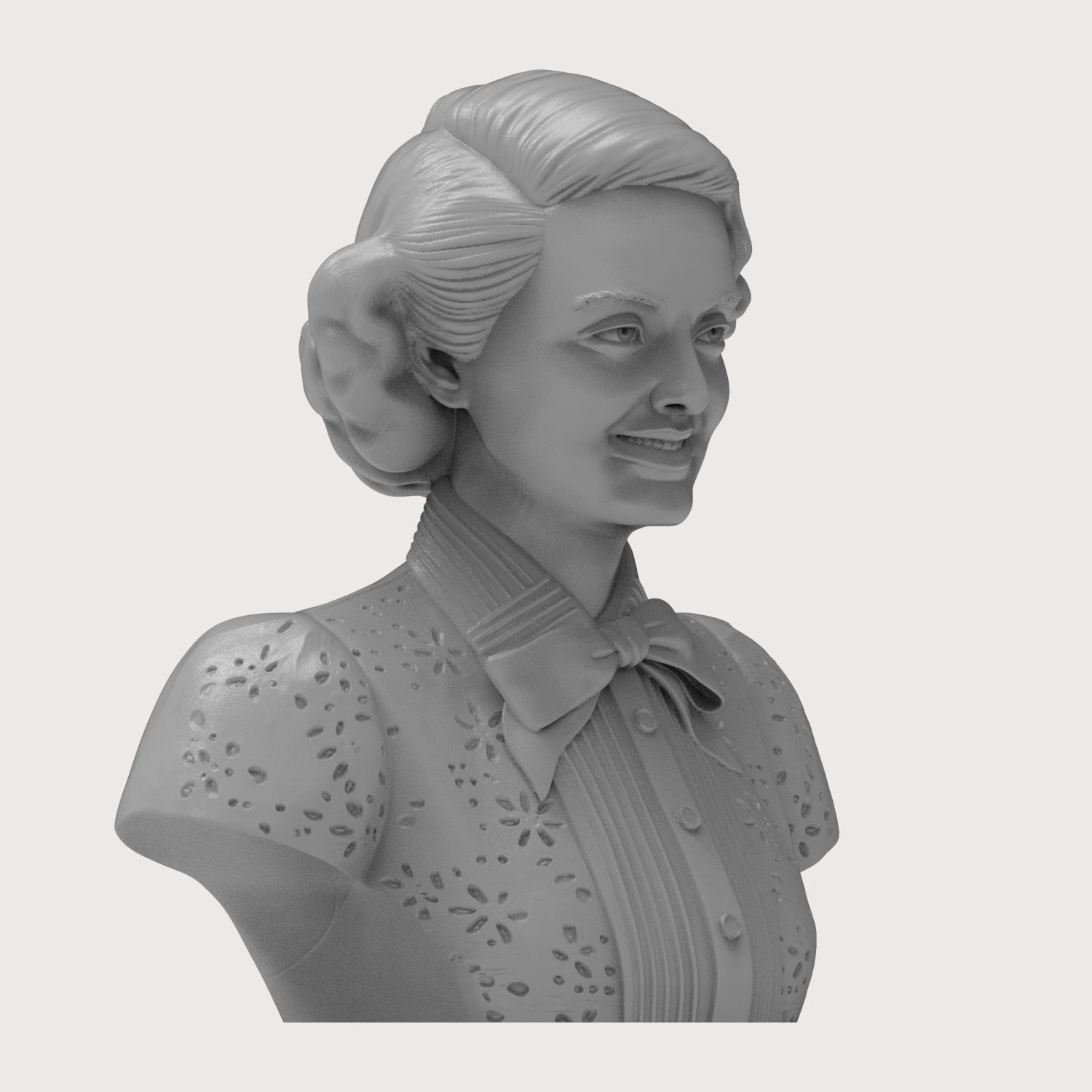 Bette Davis Bust 3D Printable 3D Model