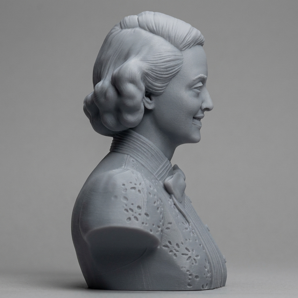 Bette Davis Bust 3D Printable 3D Model