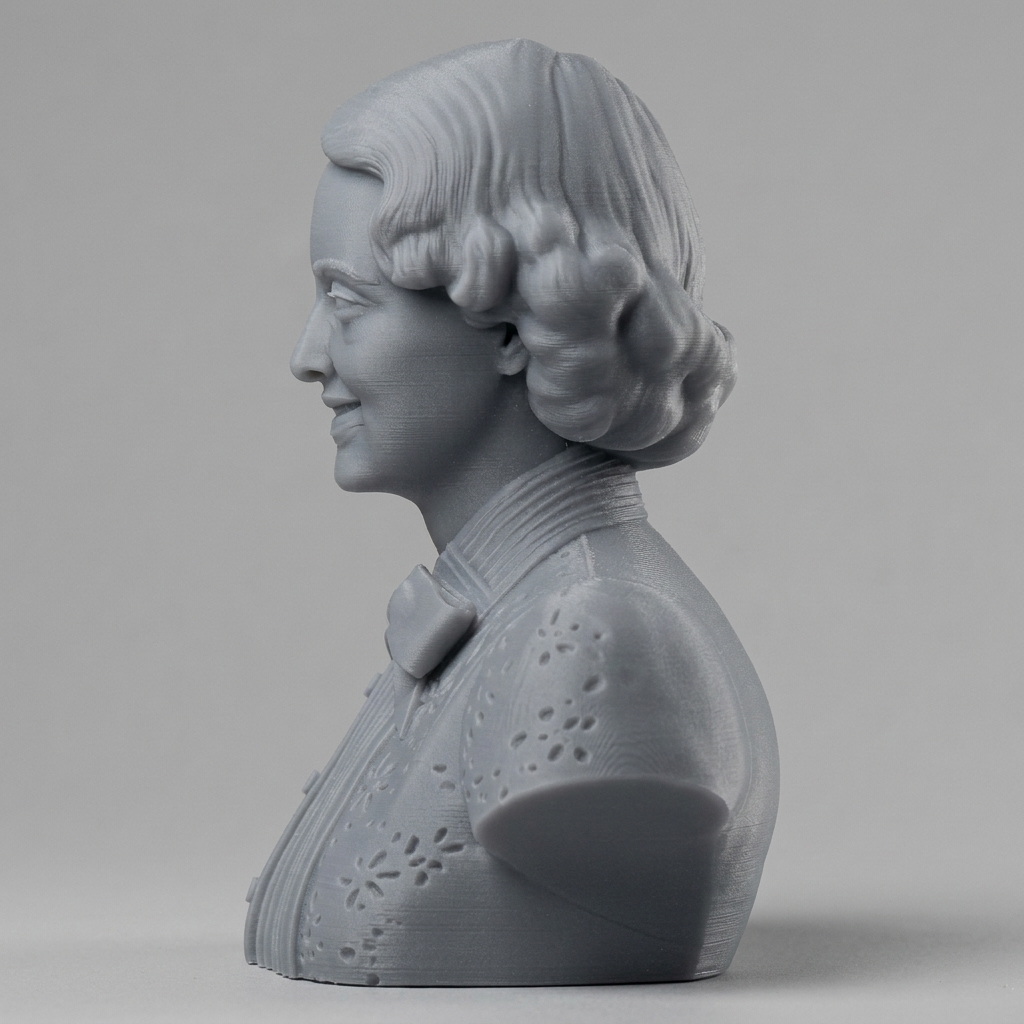 Bette Davis Bust 3D Printable 3D Model