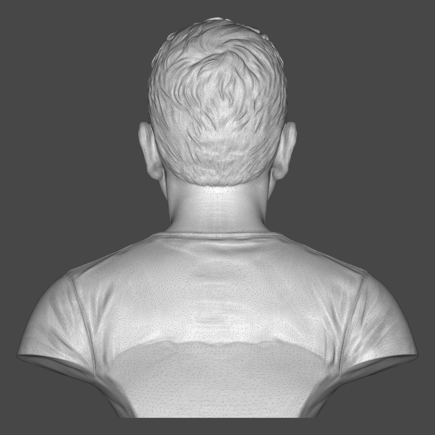 Billy Bob Thornton 3D Printable Bust 3D Model