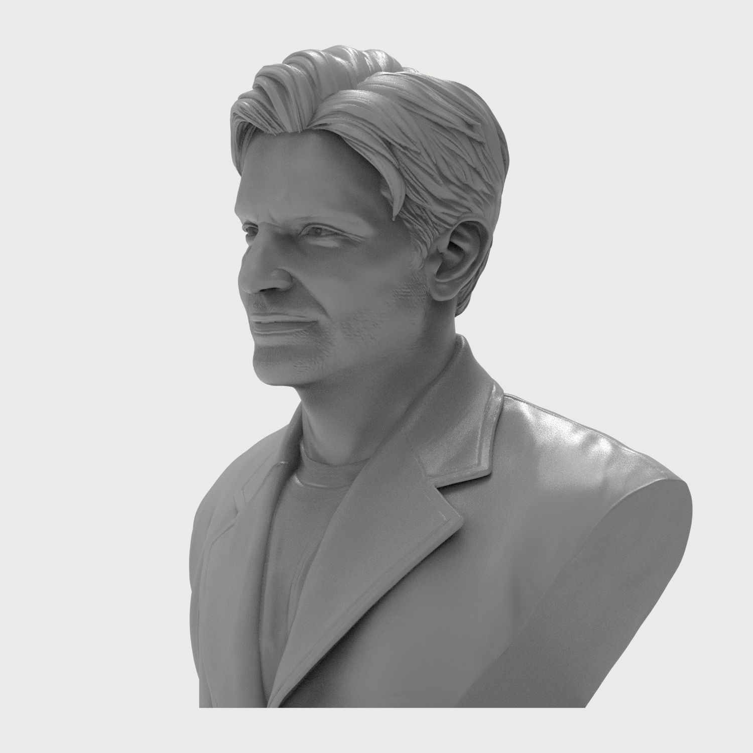 Bradley Cooper 3D Printable Bust 3D Model