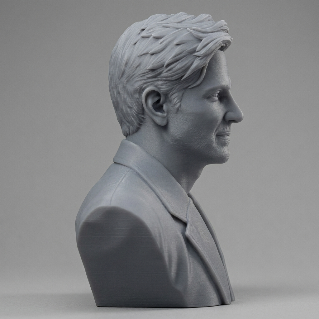 Bradley Cooper 3D Printable Bust 3D Model