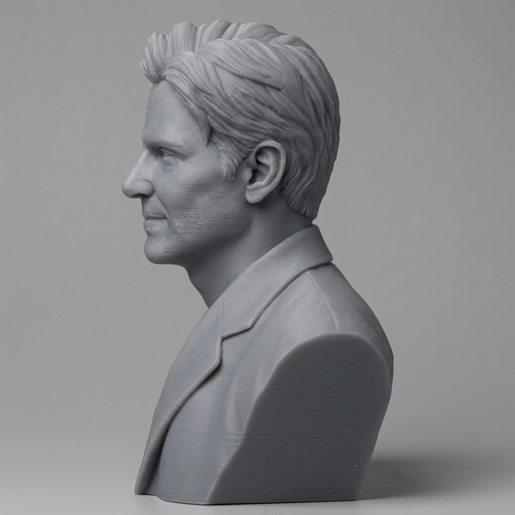 Bradley Cooper 3D Printable Bust 3D Model