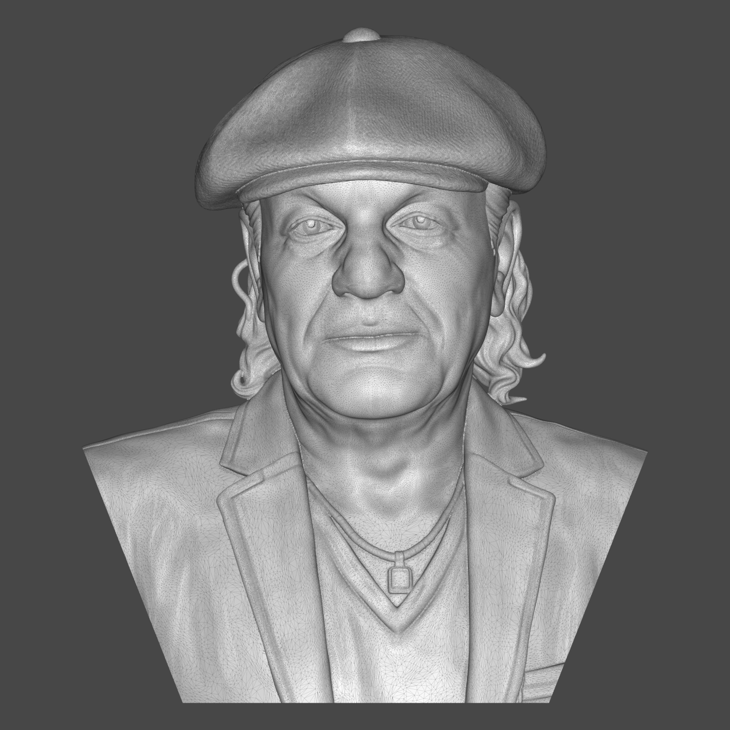Brian Johnson 3D Printable Bust 3D Model
