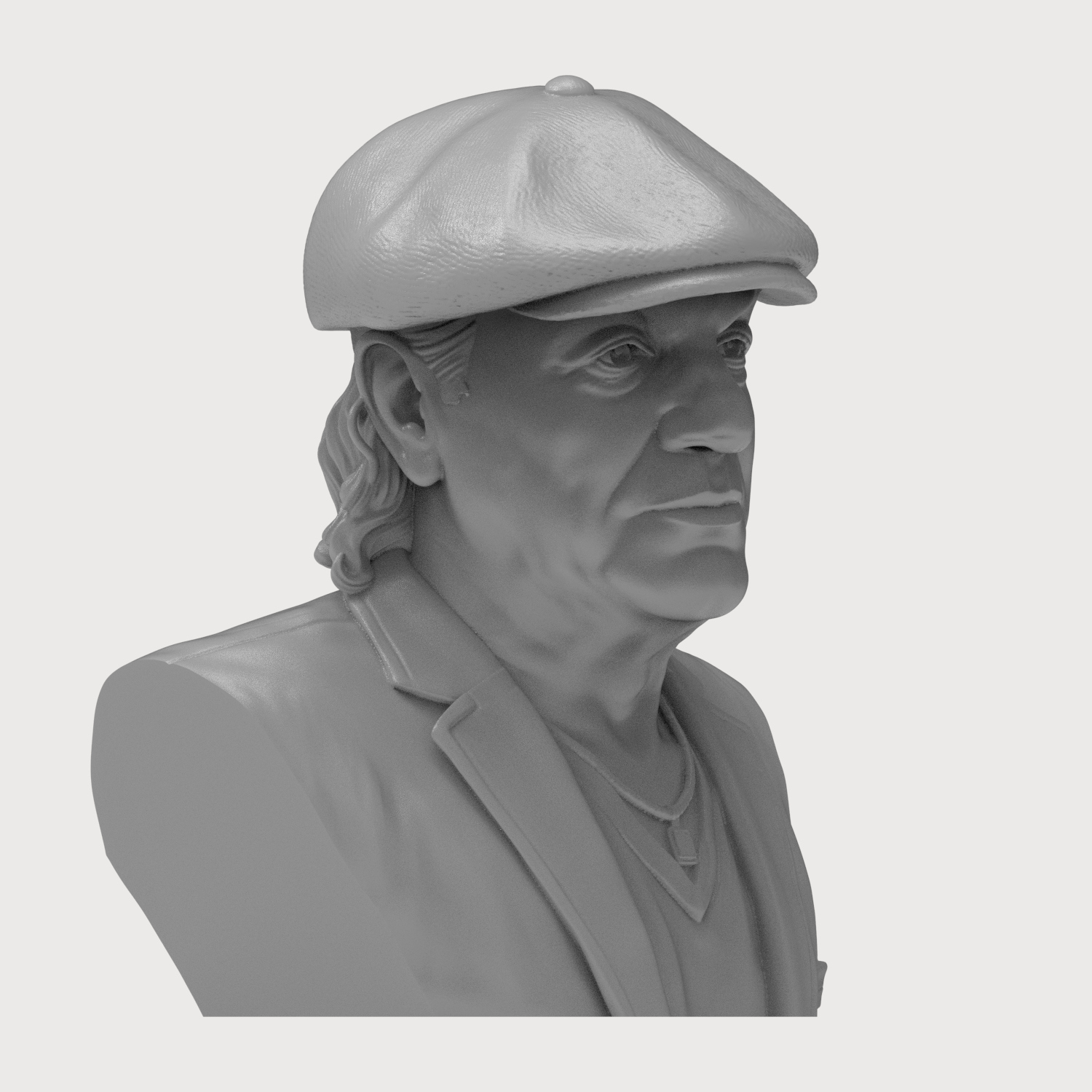 Brian Johnson 3D Printable Bust 3D Model