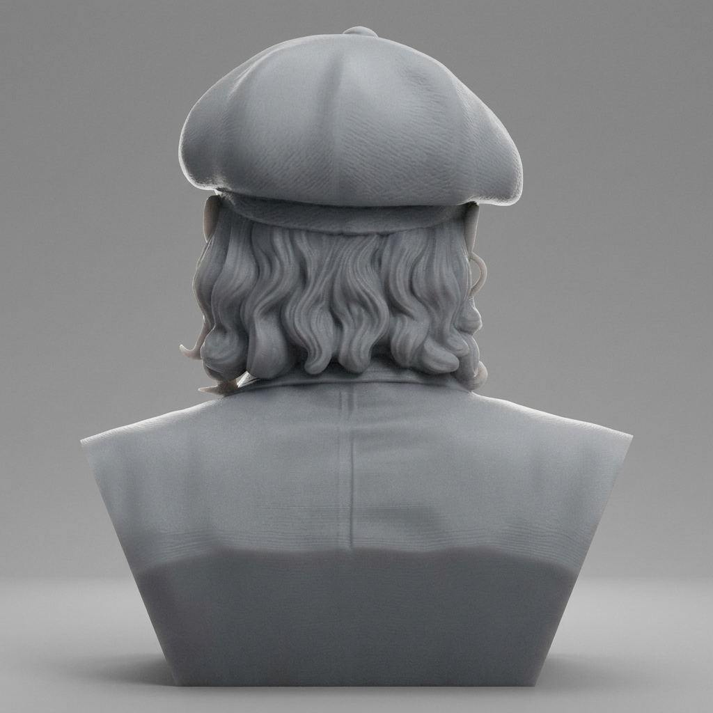 Brian Johnson 3D Printable Bust 3D Model